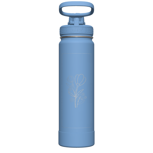 Actives Water Bottle With Spout Lid - customized