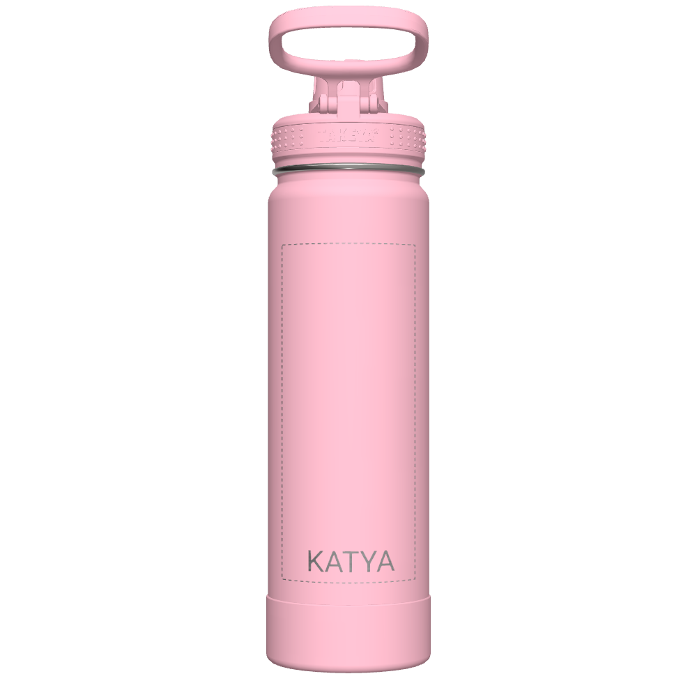 Actives Water Bottle With Spout Lid - customized