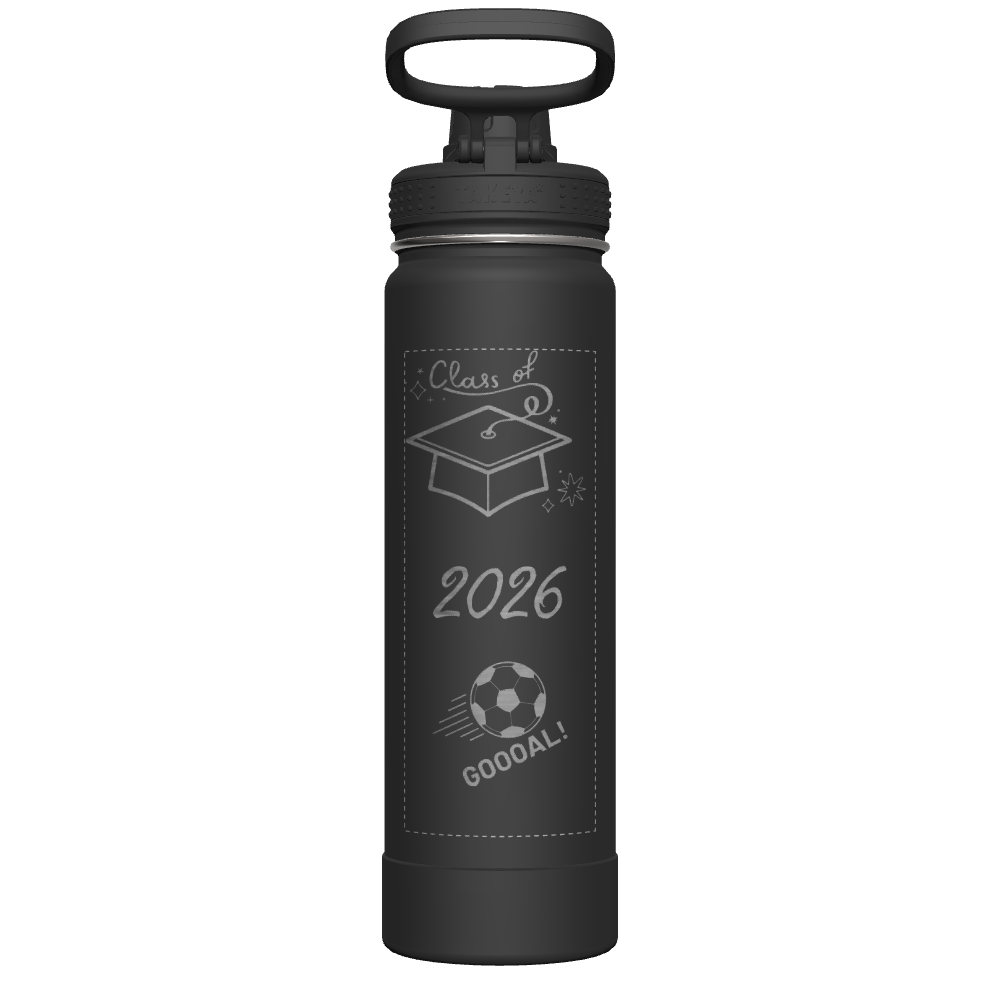 Actives Water Bottle With Spout Lid - customized