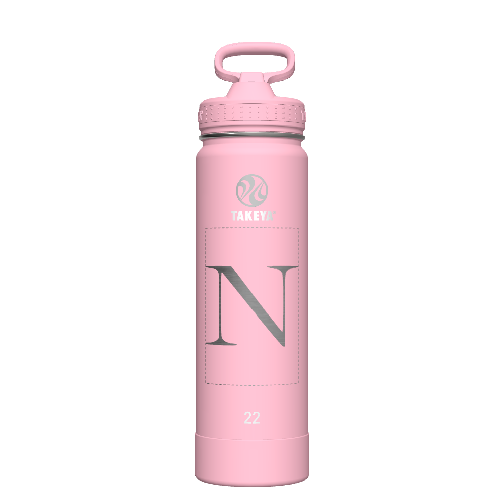 Actives Water Bottle With Straw Lid - customized