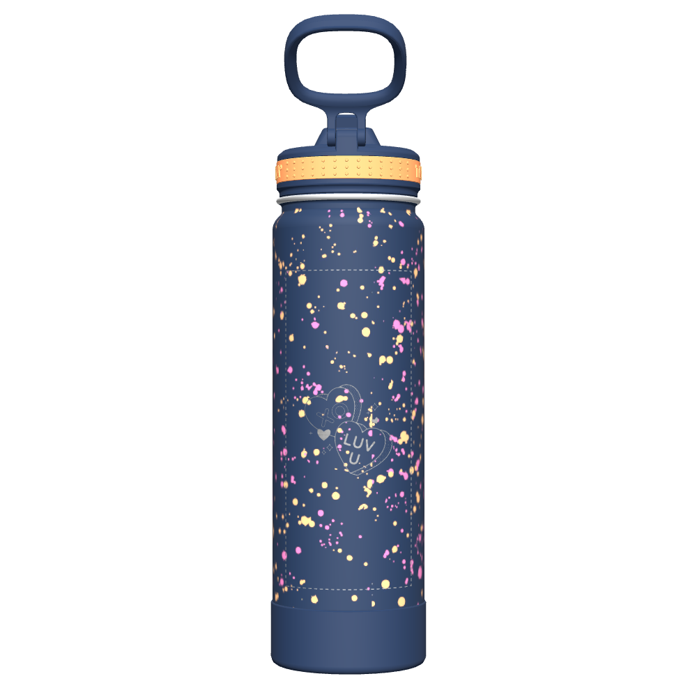 Straw Lid Confetti - customized