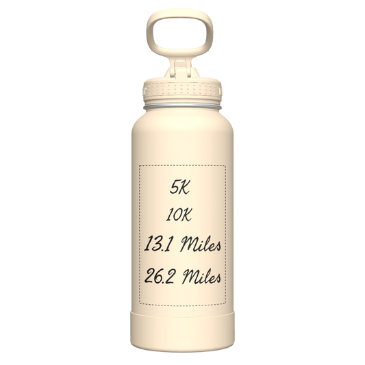 Bottle Straw Lid Oatmilk - customized