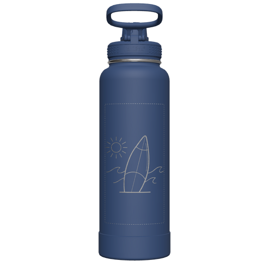 Actives Water Bottle With Spout Lid - customized
