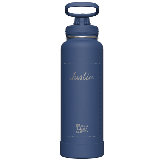 Actives Water Bottle With Spout Lid - customized