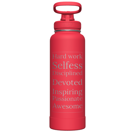 Actives Water Bottle With Spout Lid - customized