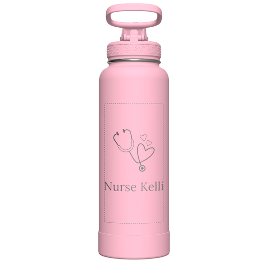 Actives Water Bottle With Spout Lid - customized