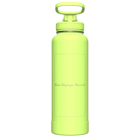 Actives Water Bottle With Spout Lid - customized