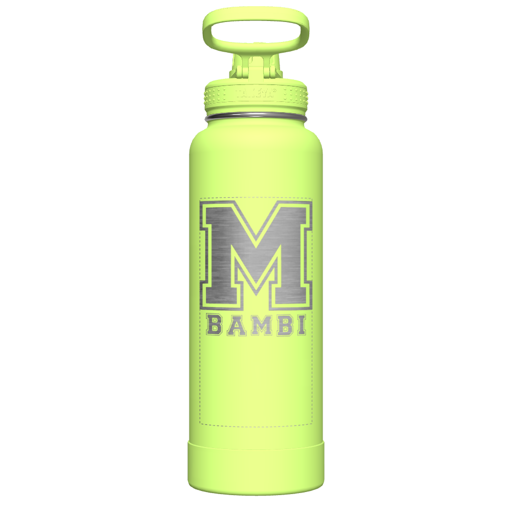 Actives Water Bottle With Spout Lid - customized