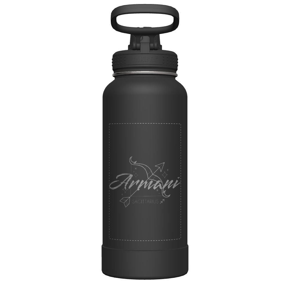 Actives Water Bottle With Spout Lid - customized