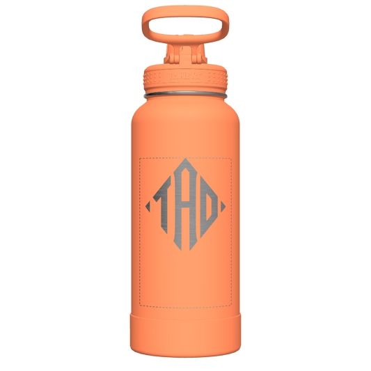 Actives Water Bottle With Spout Lid - customized