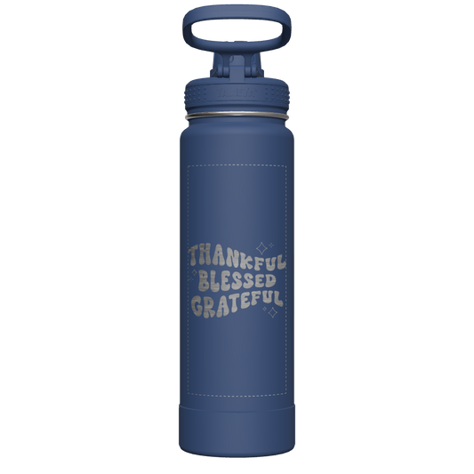 Actives Water Bottle With Spout Lid - customized