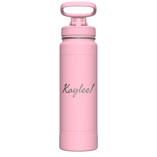 Actives Water Bottle With Spout Lid - customized