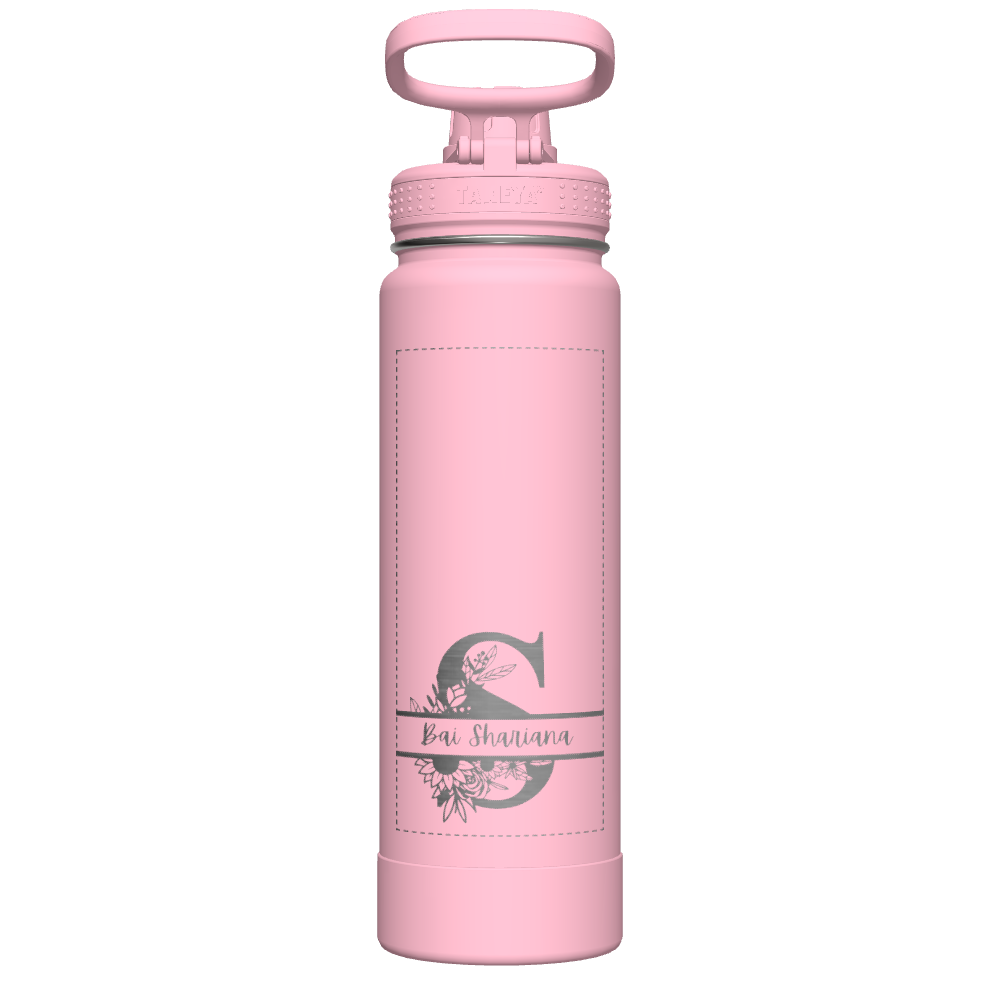 Actives Water Bottle With Spout Lid - customized