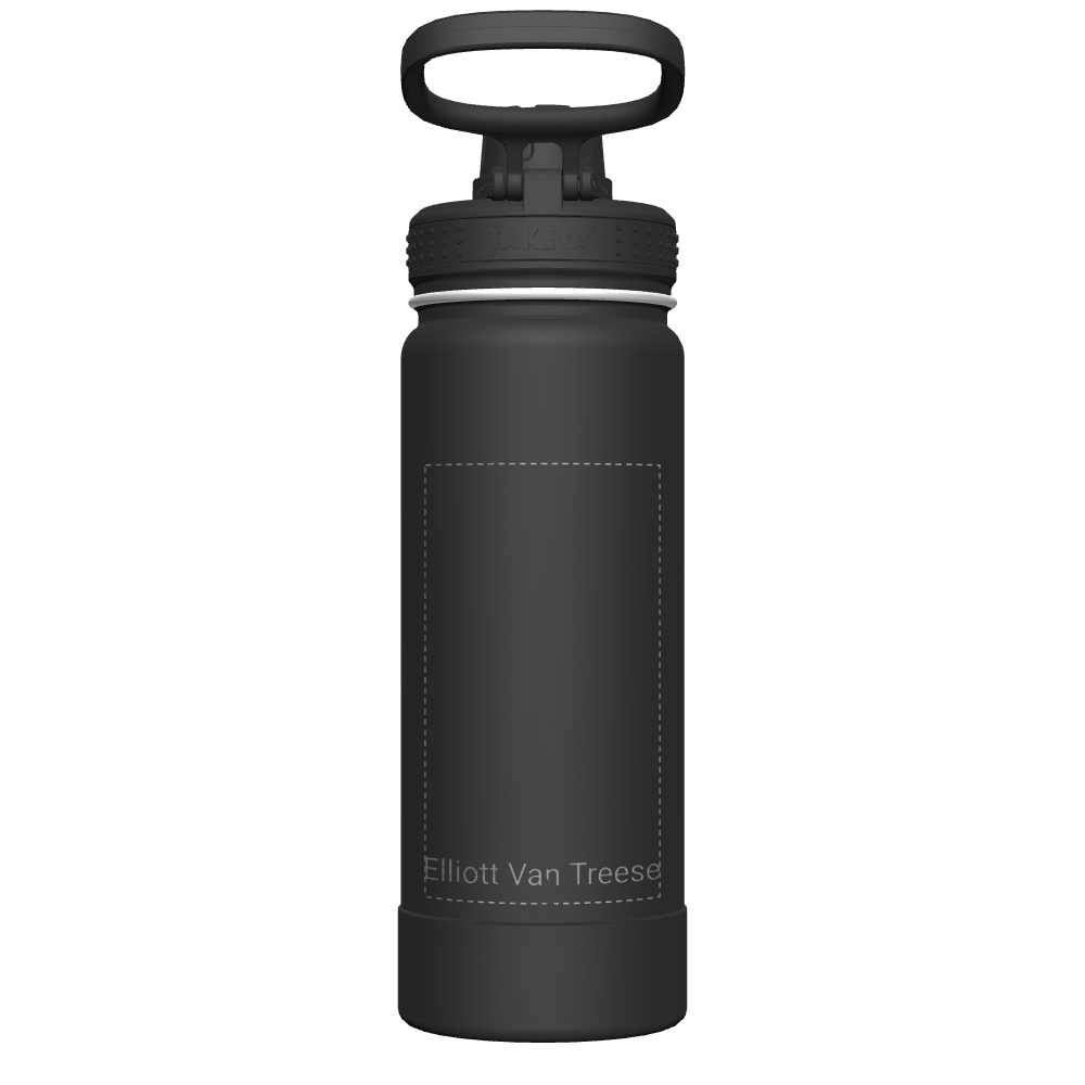 Actives Water Bottle With Spout Lid - customized