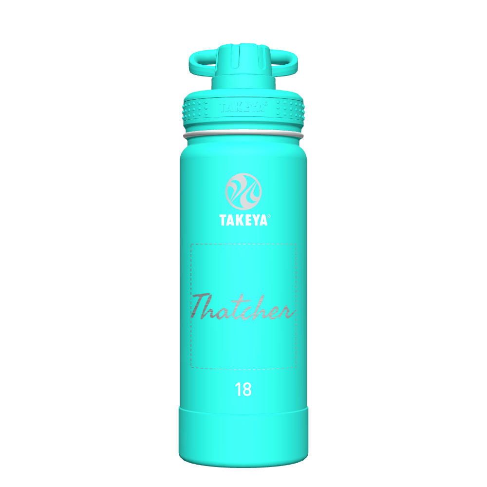 Actives Water Bottle With Spout Lid - customized