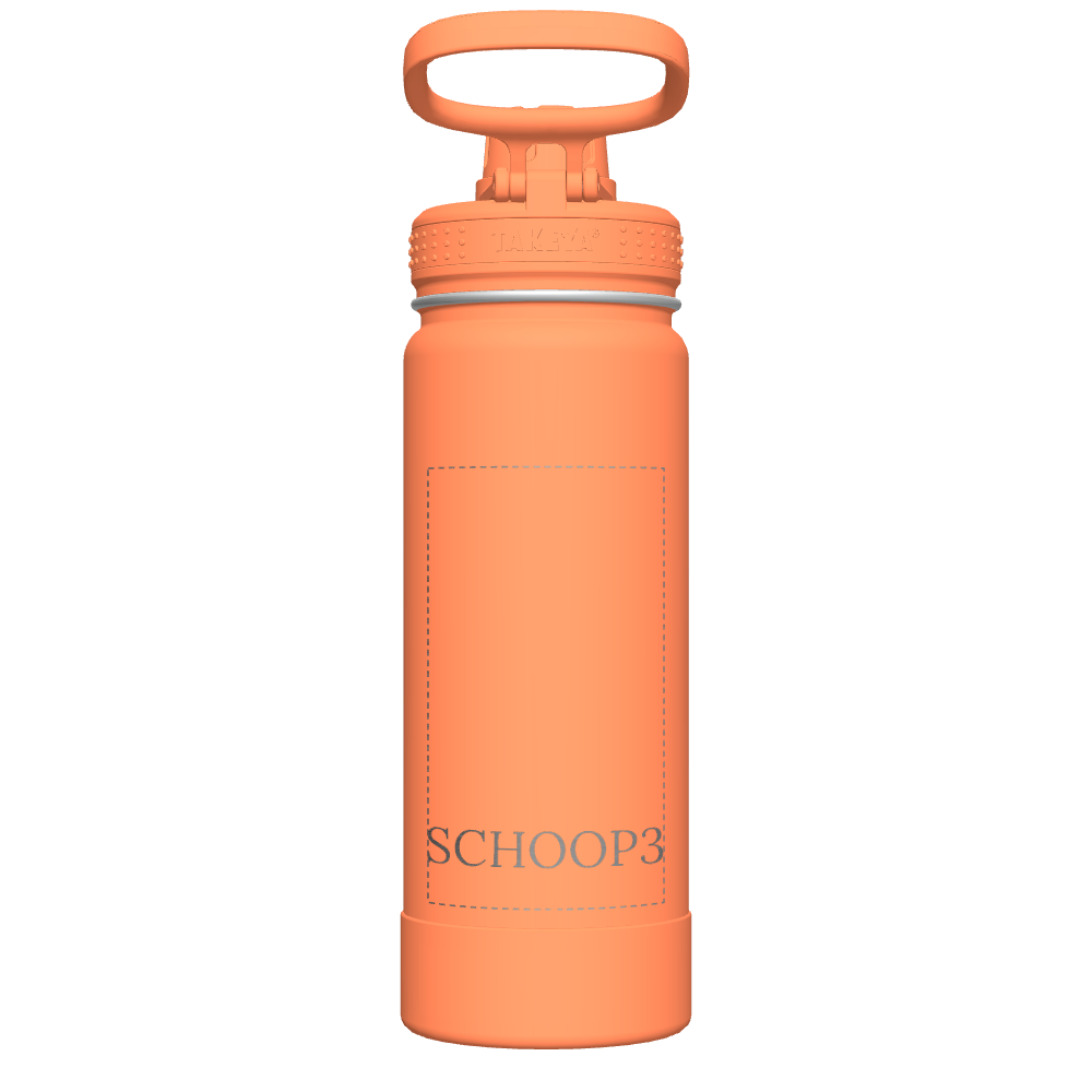 Actives Water Bottle With Spout Lid - customized