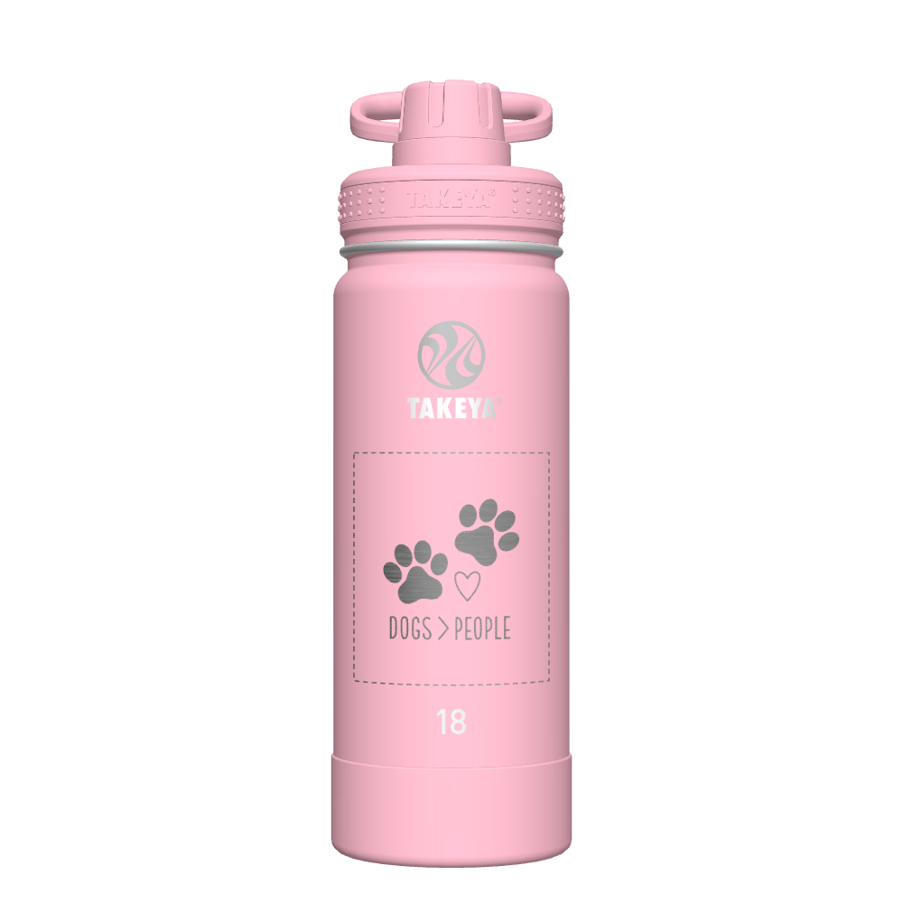 Actives Water Bottle With Spout Lid - customized