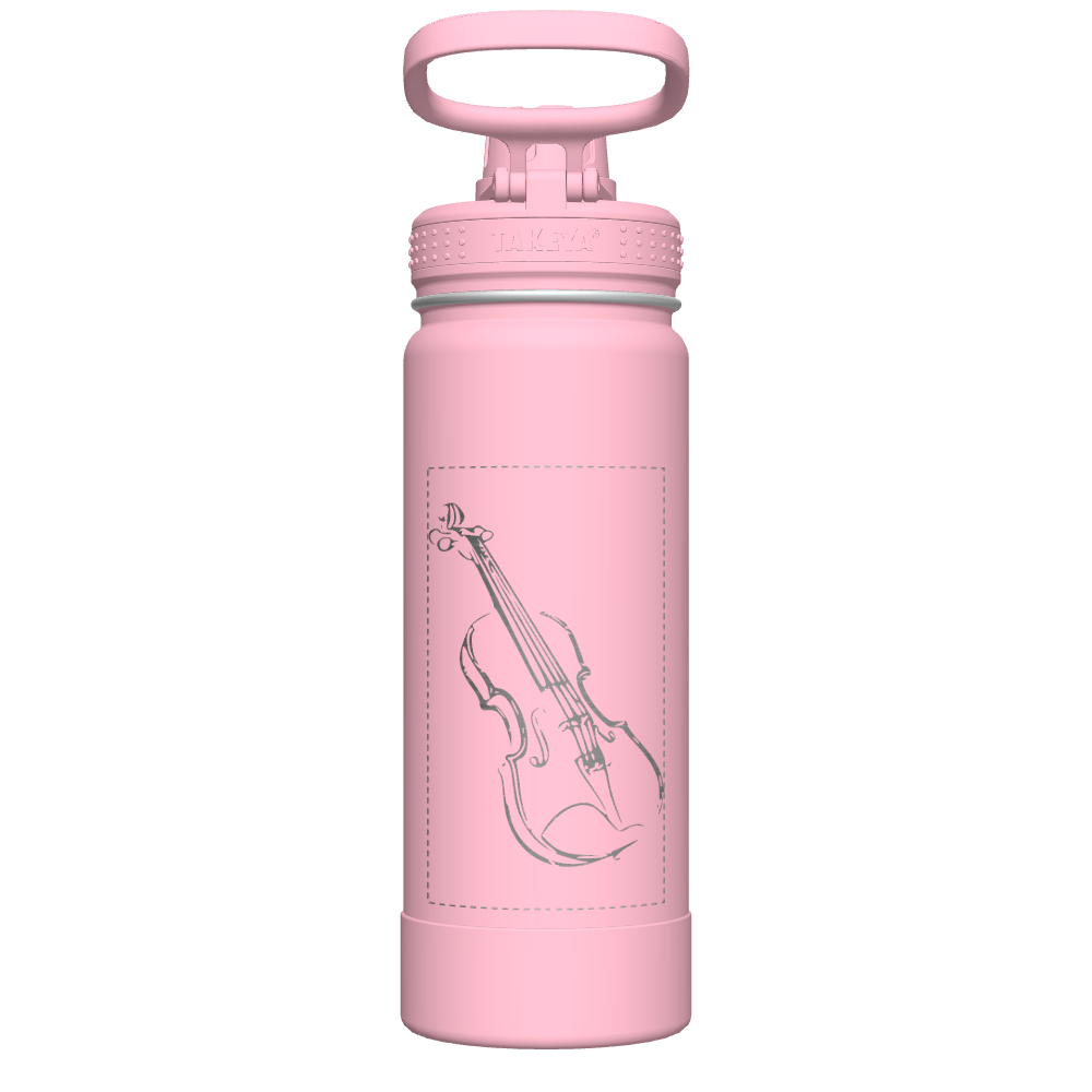 Actives Water Bottle With Spout Lid - customized