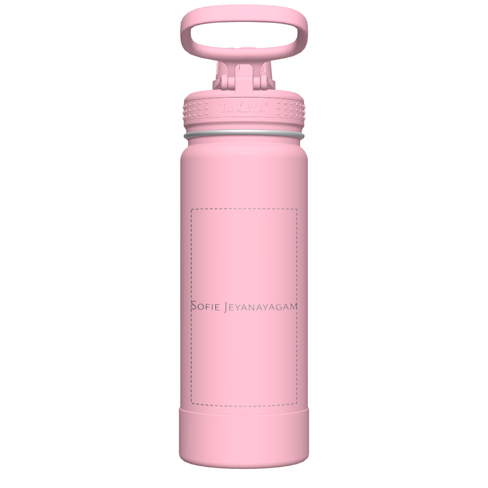 Actives Water Bottle With Spout Lid - customized