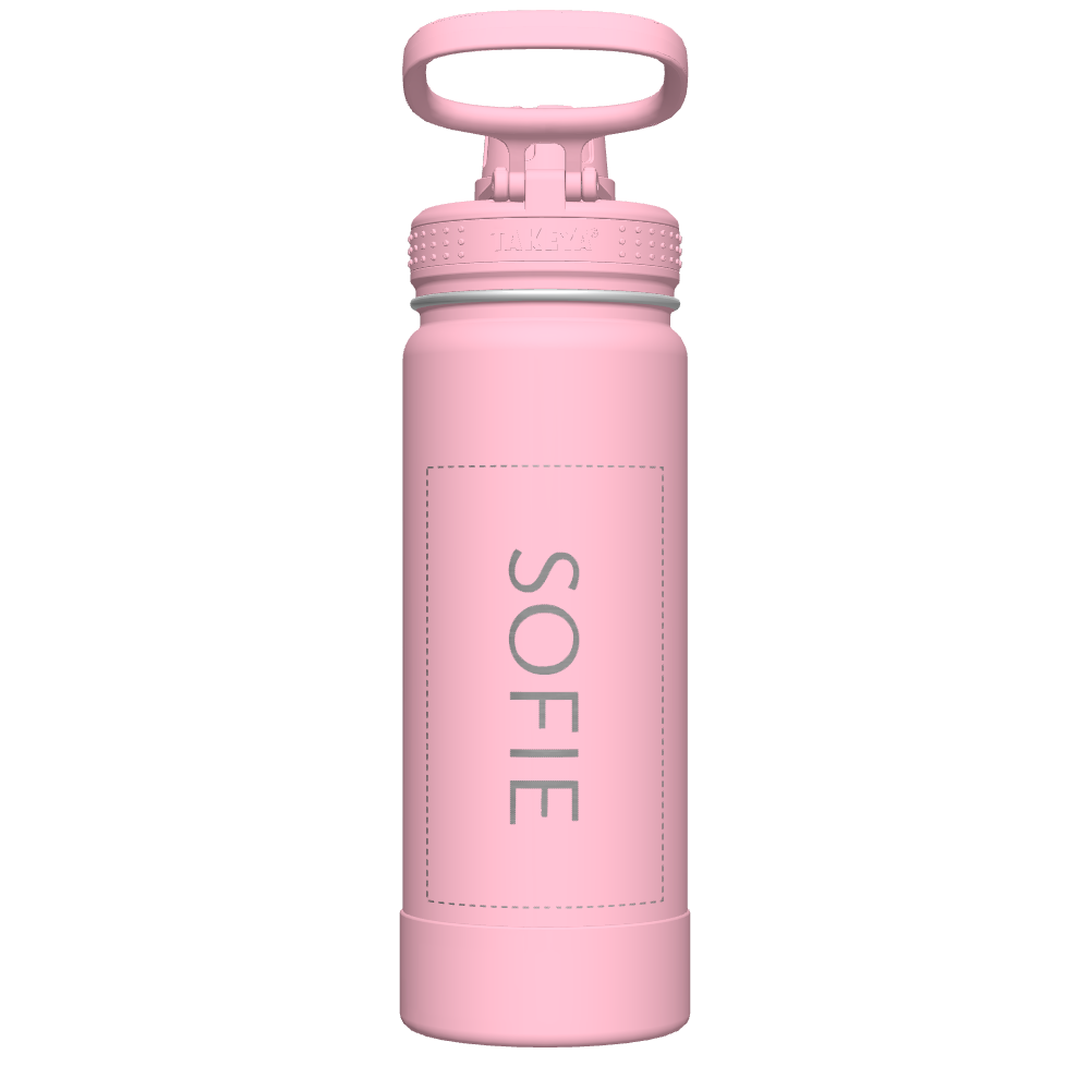Actives Water Bottle With Spout Lid - customized