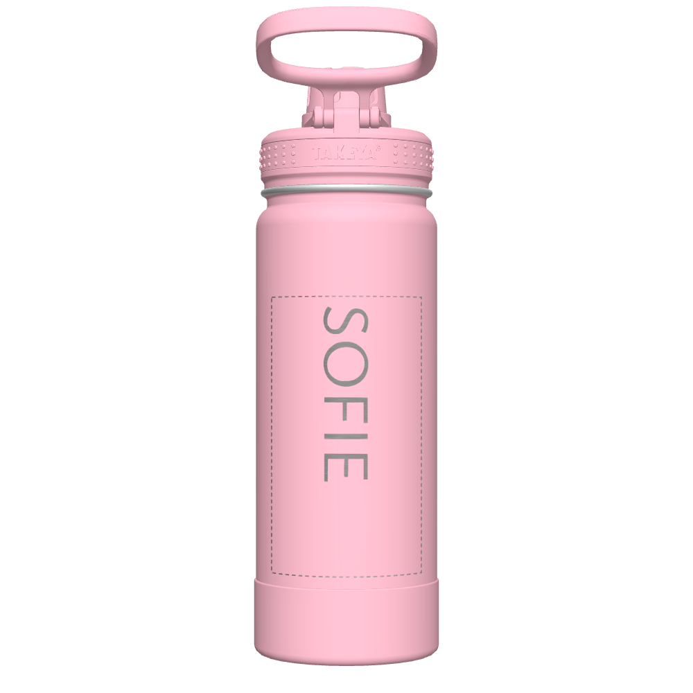 Actives Water Bottle With Spout Lid - customized