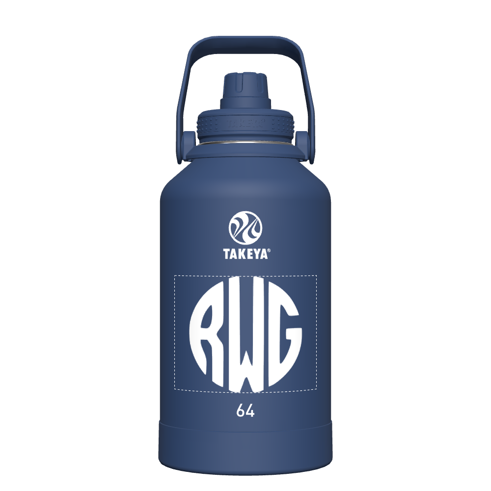 Actives Water Bottle With Spout Lid - customized