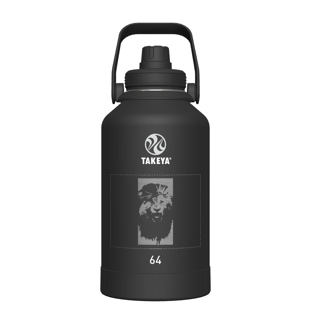 Actives Water Bottle With Spout Lid - customized