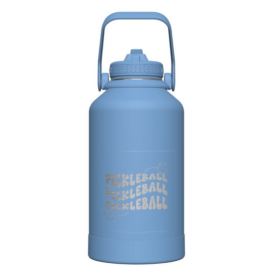 Actives Water Bottle With Straw Lid - customized