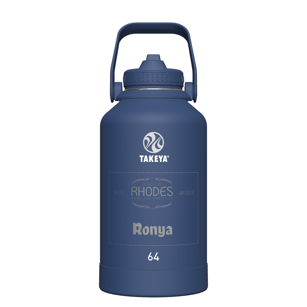 Actives Water Bottle With Straw Lid - customized