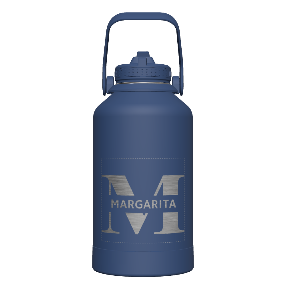 Actives Water Bottle With Straw Lid - customized