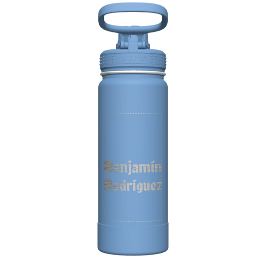 Actives Water Bottle With Spout Lid - customized