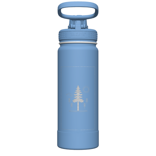 Actives Water Bottle With Spout Lid - customized