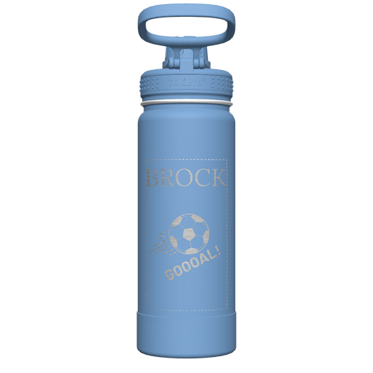 Actives Water Bottle With Spout Lid - customized