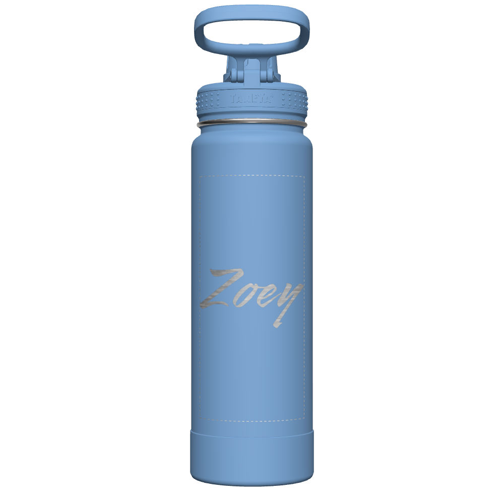Actives Water Bottle With Spout Lid - customized