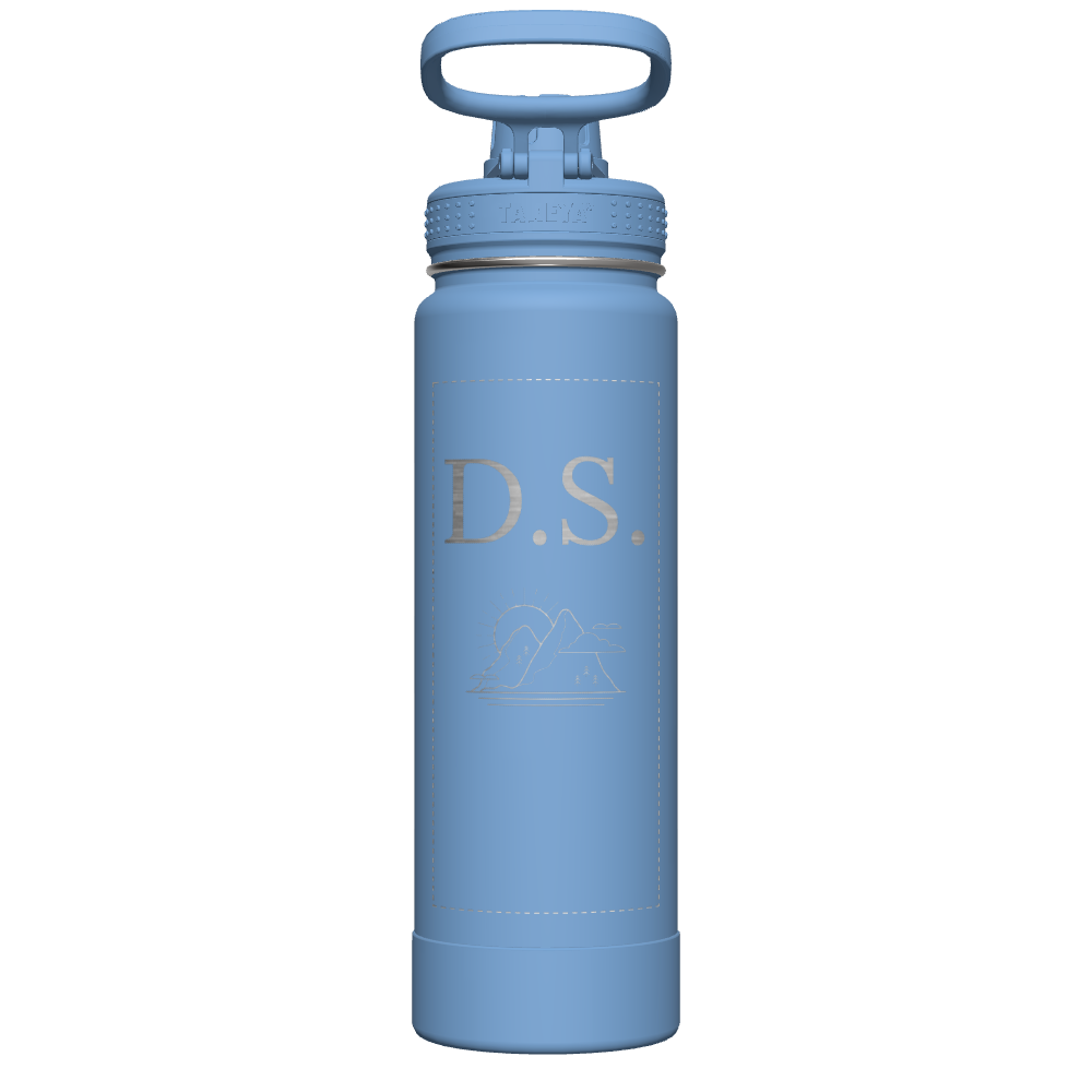 Actives Water Bottle With Spout Lid - customized