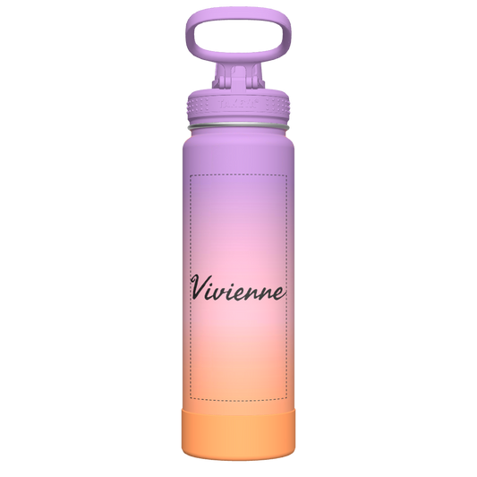 Actives Ombre Water Bottle With Spout Lid - customized