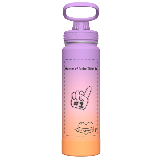 Actives Ombre Water Bottle With Spout Lid - customized