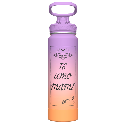 Actives Ombre Water Bottle With Spout Lid - customized