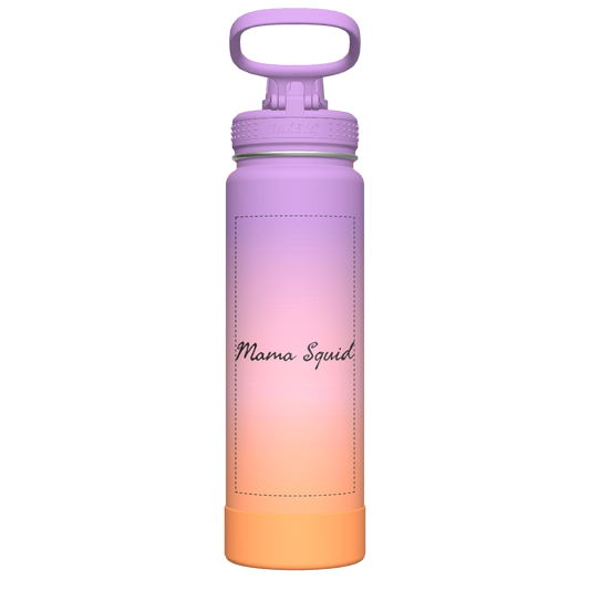 Actives Ombre Water Bottle With Spout Lid - customized