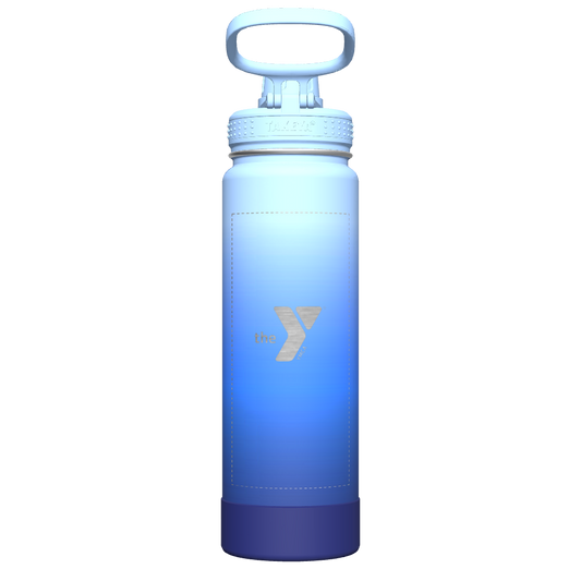 Actives Ombre Water Bottle With Spout Lid - customized