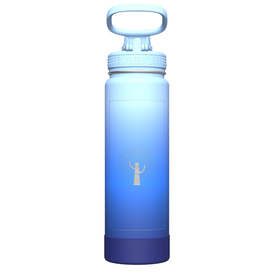 Actives Ombre Water Bottle With Spout Lid - customized