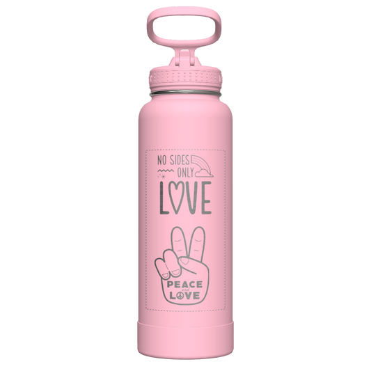 Actives Water Bottle With Straw Lid - customized