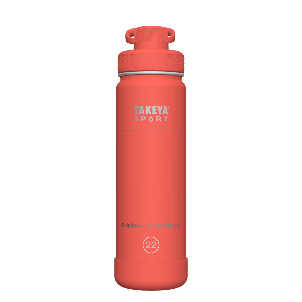 Sport Water Bottle With Spout Lid - customized