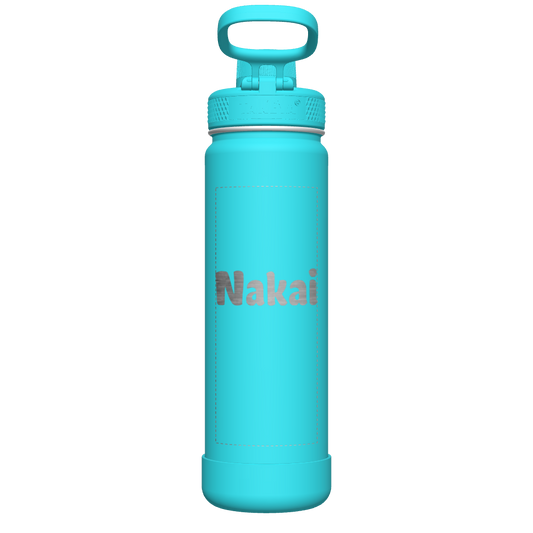 Sport Water Bottle With Spout Lid - customized