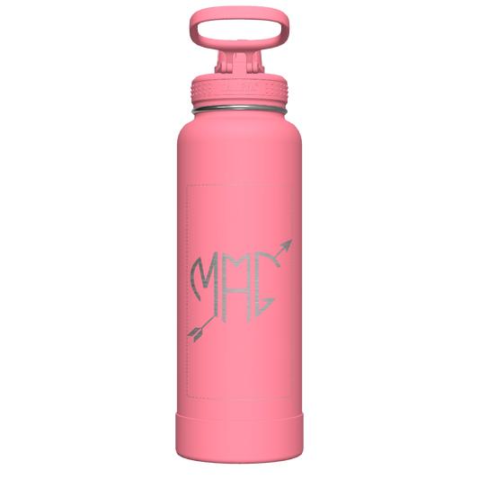 Actives Water Bottle With Spout Lid - customized
