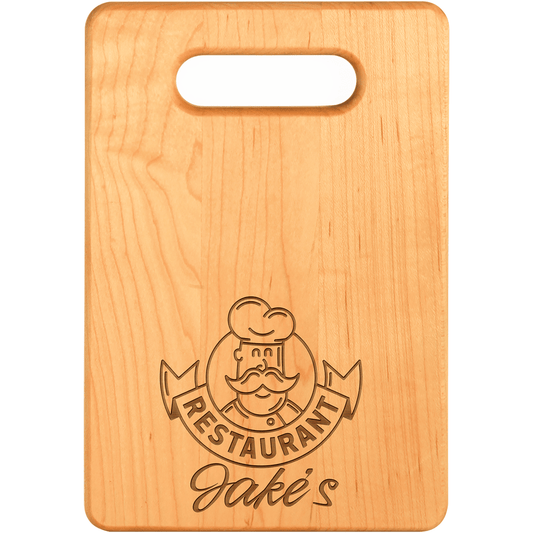 9" x 6" Maple Cutting Board - Perfect Etch