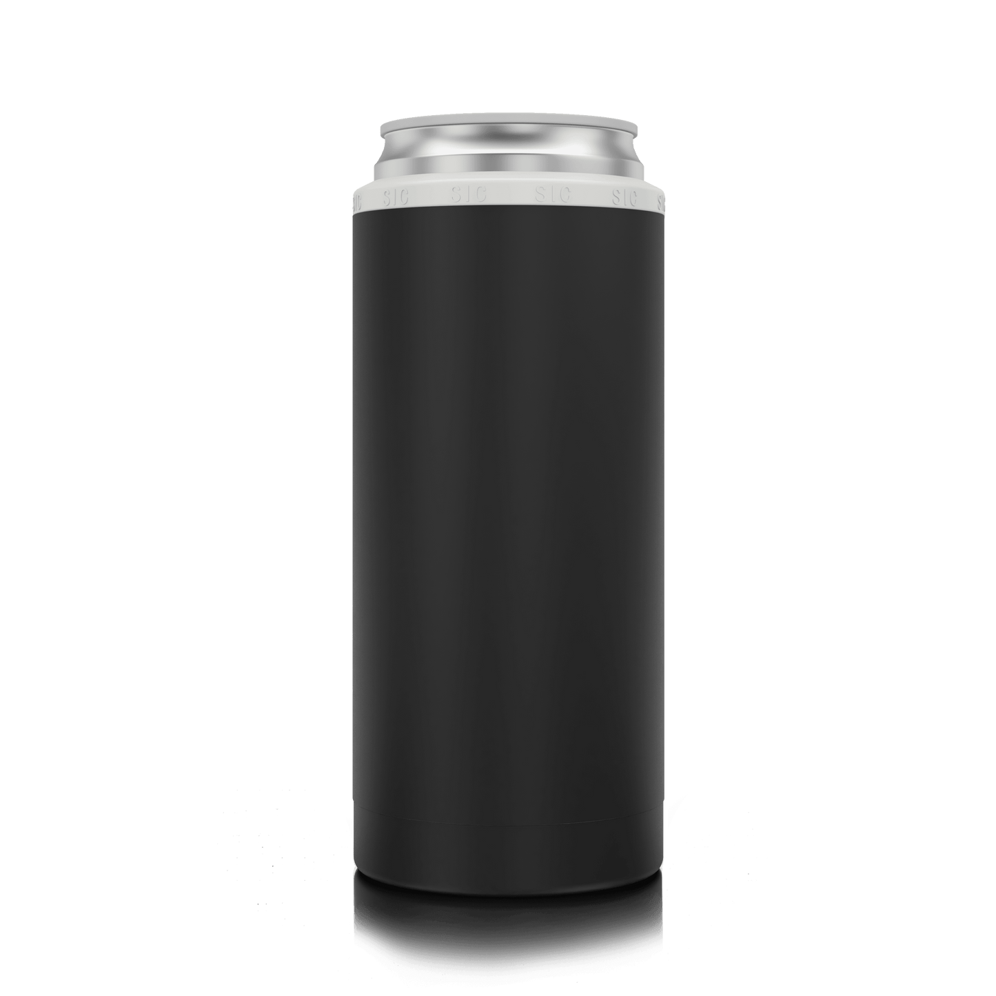 Chic Slim Can Cooler in Assorted Colors - Perfect Etch