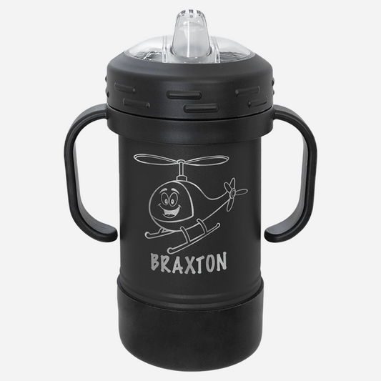 Polar Camel 10 oz Sippy Cup – Durable, Colorful, and Kid-Friendly - Perfect Etch