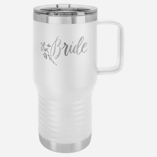 Polar Camel 20oz Insulated Travel Mug - Stylish Hydration Companion - Perfect Etch