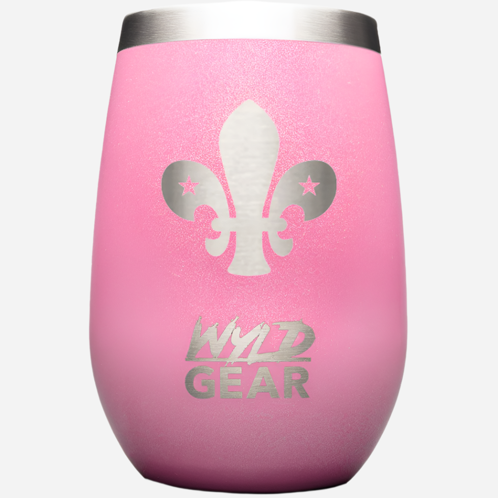 Wyld Wine 12 oz Tumbler with Dual Lids (Multiple Colors) - Perfect Etch
